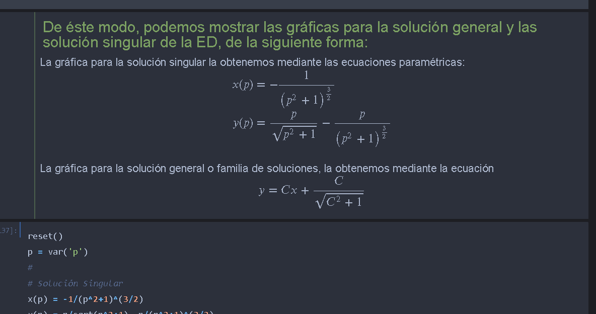 Clairaut Ecuaciones Diferenciales (códigos) - Imagen 20
