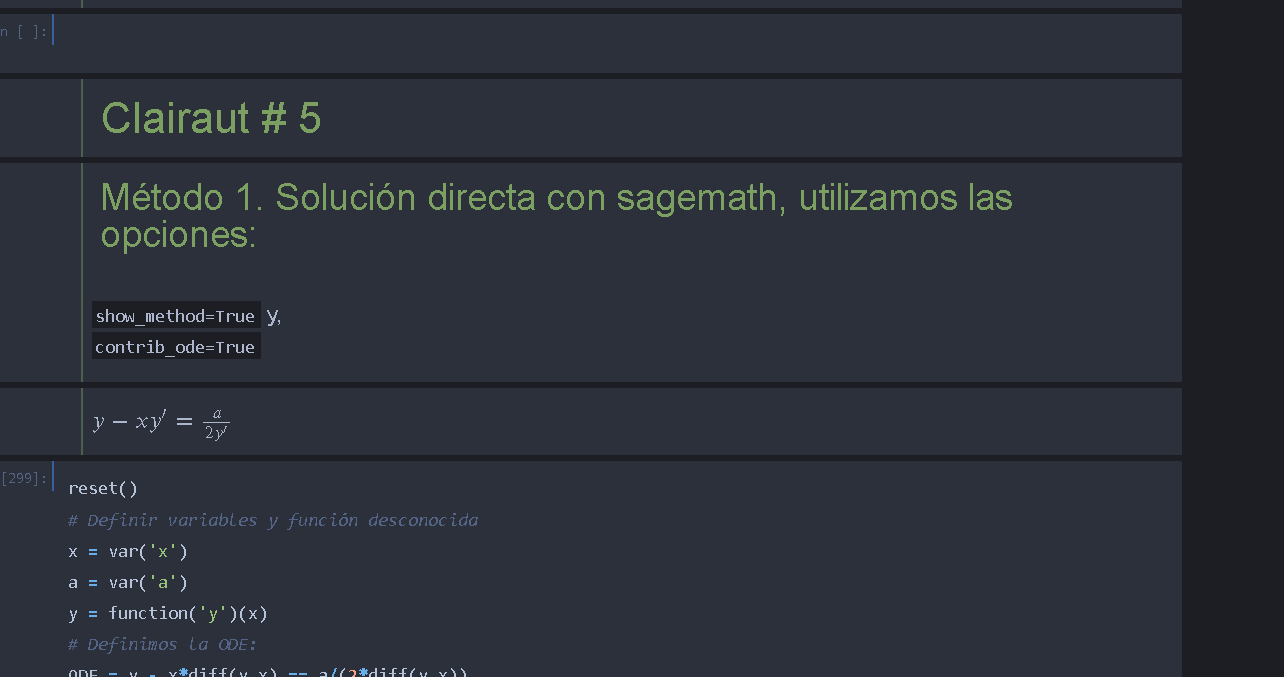 Clairaut Ecuaciones Diferenciales (códigos) - Imagen 22