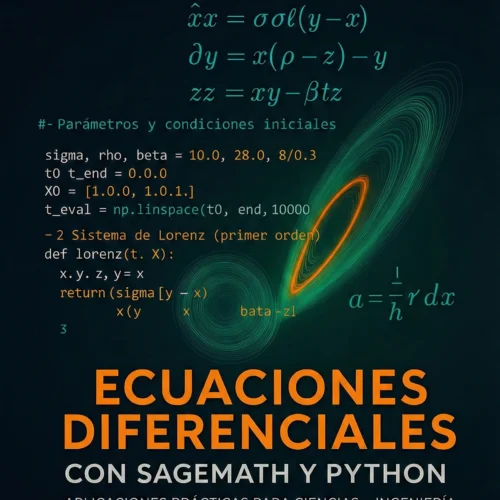 Ebook: Ecuaciones Diferenciales con SageMath y Python — Aplicaciones Prácticas