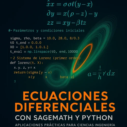 Ebook: Ecuaciones Diferenciales con SageMath y Python — Aplicaciones Prácticas